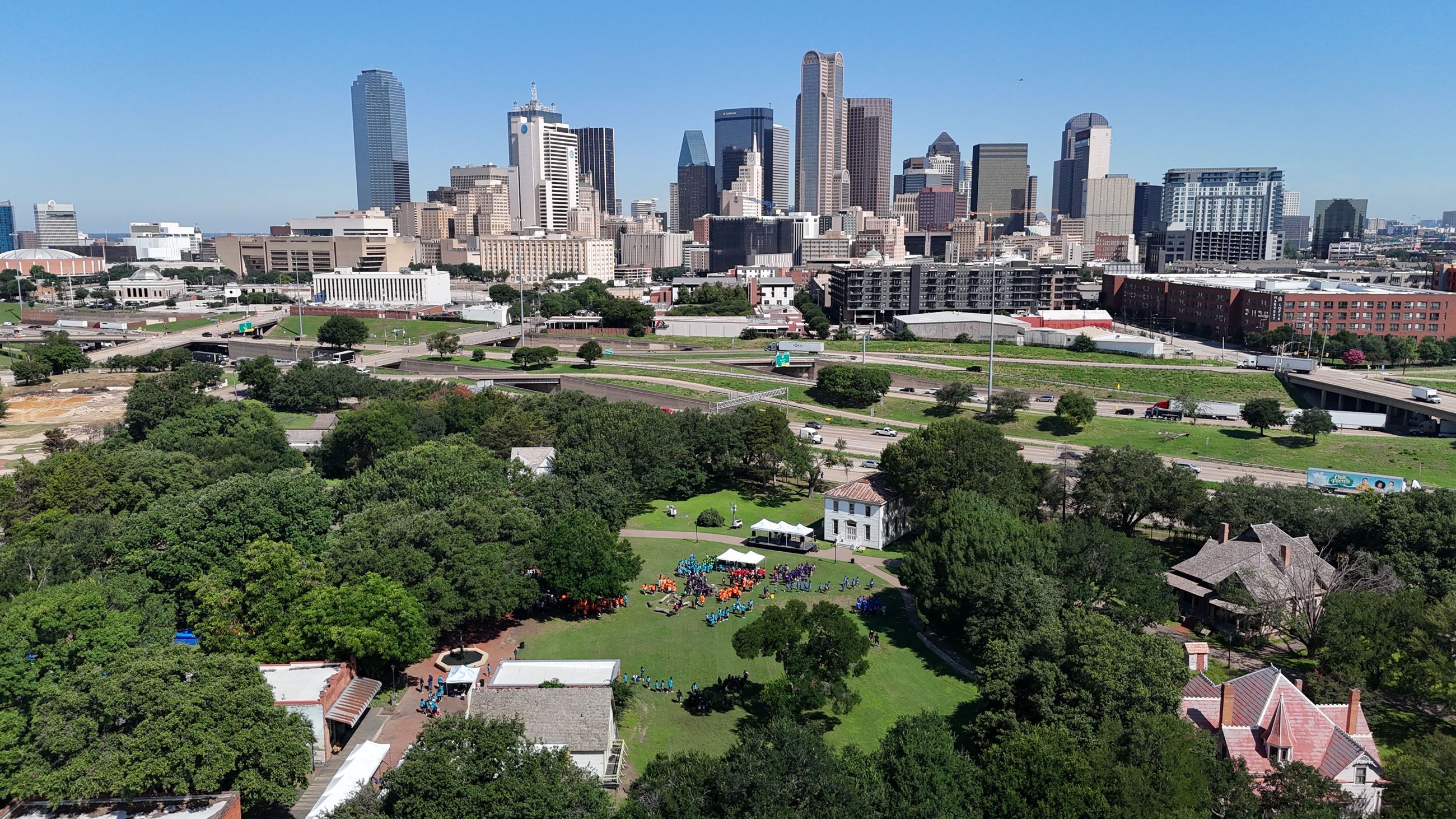 City Park Drone View
